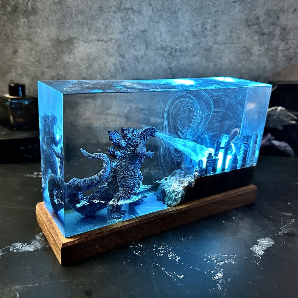 Bestseller❗❗Kunstharzlampe aus Kunstharz – das perfekte Geburtstags- oder Weihnachtsgeschenk für Filmfans