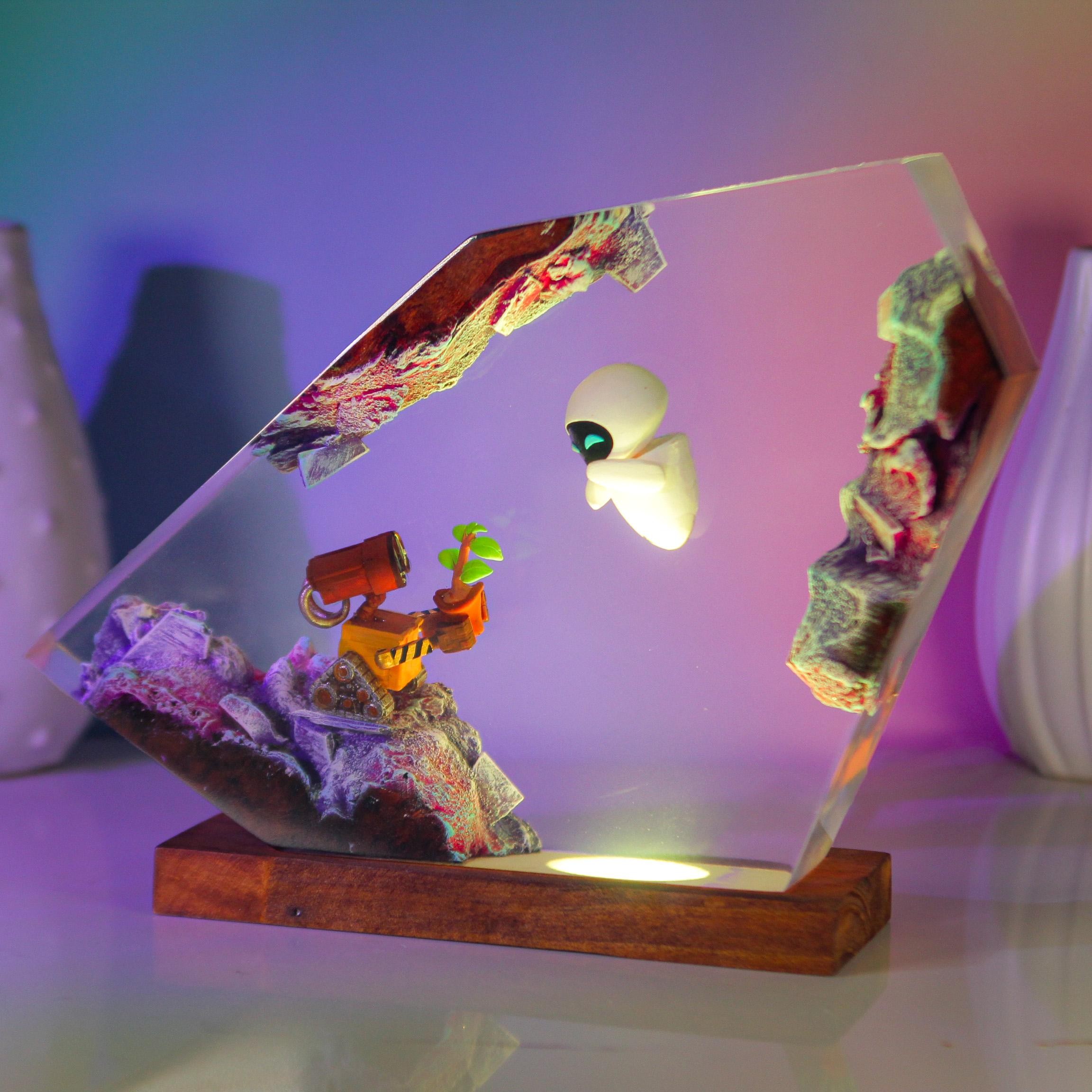 Kunstharzlampe aus Harz – das perfekte Geburtstags- oder Weihnachtsgeschenk für Filmfans