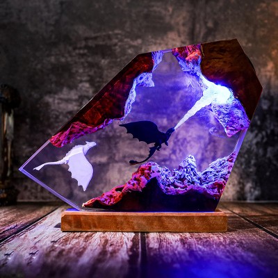 Kunstharzlampe aus Harz – das perfekte Geburtstags- oder Weihnachtsgeschenk für Anime-Fans