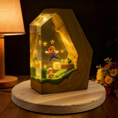 Kunstharzlampe aus Harz – das perfekte Geburtstags- oder Weihnachtsgeschenk für Anime-Fans