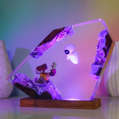 Kunstharzlampe aus Harz – das perfekte Geburtstags- oder Weihnachtsgeschenk für Filmfans